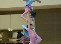 Akrobatika gimnastikası üzrə Azərbaycan və Bakı birinciliyi başlayıb. Azərbaycan, Bakı, 20 may 2016